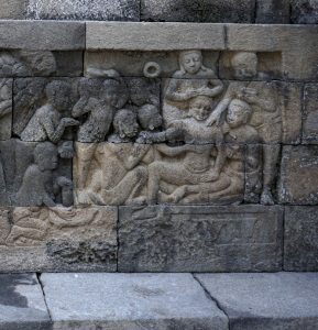 relief Karmawibangga Borobudur 